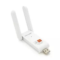 Бездротовий мережевий адаптер Wi-Fi-USB Merlion LV-UAC03D,RTL8811CU, з 2-ма антенами 10см,802.11bgn ,600MB,2.4 GHz,Blister Бездротовий мережевий адаптер Wi-Fi-USB Merlion LV-UAC03D,RTL8811CU, з 2-ма антенами 10см,802.11bgn ,600MB,2.4 GHz,Blister