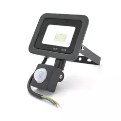 Прожектор LED з датчиком руху Ritar ZB-PGGY-10W, 10W, SMD2835, IP65, 800Lm, 6500K (100%), Ra>70, 104*91.5*40mm, Black Прожектор LED з датчиком руху Ritar ZB-PGGY-10W, 10W, SMD2835, IP65, 800Lm, 6500K (100%), Ra>70, 104*91.5*40mm, Black