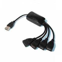 Хаб USB 2.0 4 порту (гідра), Blister Q250