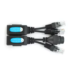Splitter/Combiner RJ-45 POE Розгалужувач сигналу 2 пристрою по одному кабелю з підтримкою POE (Пара) Splitter/Combiner RJ-45 POE Розгалужувач сигналу 2 пристрою по одному кабелю з підтримкою POE (Пара)