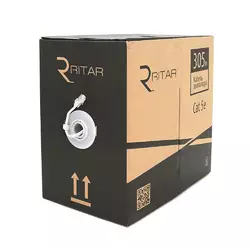 Кабель КПВ UTP 2 * 2 * 0.5 ССА cat 5E для внутр робіт 305 м, Gray Кабель КПВ UTP 2 * 2 * 0.5 ССА cat 5E для внутр робіт 305 м, Gray