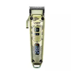 Акумуляторна машинка для стрижки VGR V-005, 8 насадок, LED display, Box Акумуляторна машинка для стрижки VGR V-005, 8 насадок, LED display, Box