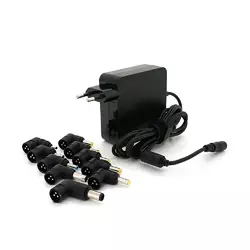 Універсальний БЖ Input 100V-240V 50-60Mhz, Output :15V/20V, 90W, корпус-пластмаса, ручне регулювання, 10 Г-подібних роз'ємів, BOX Універсальний БЖ Input 100V-240V 50-60Mhz, Output :15V/20V, 90W, корпус-пластмаса, ручне регулювання, 10 Г-подібних роз'ємів, BOX