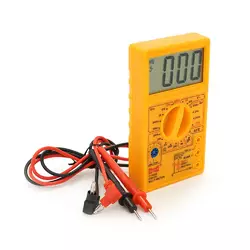 Мультиметр HAOYUE DT-860B Вимірювання: V (AC/DC), A (DC), Ω. Функції: продзвонювання, тест діодів. Мультиметр HAOYUE DT-860B Вимірювання: V (AC/DC), A (DC), Ω. Функції: продзвонювання, тест діодів.