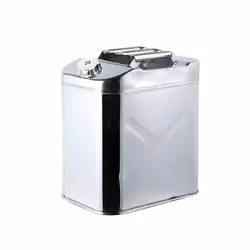 Каністра Merlion ML201-30L, нержавіюча сталь + гнучка лійка, 30л, 370х260х410мм, 2.80 кг, Silver Каністра Merlion ML201-30L, нержавіюча сталь + гнучка лійка, 30л, 370х260х410мм, 2.80 кг, Silver