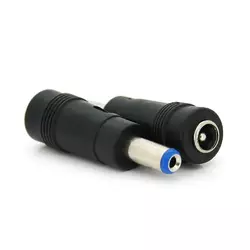 Перехідник DC 5.5x2.1mm (мама) - 5.5х2.1mm (тато) Blue Перехідник DC 5.5x2.1mm (мама) - 5.5х2.1mm (тато) Blue