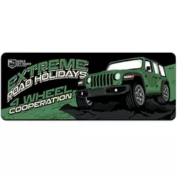 Килимок 300*700 тканинний Extreme road holidays з боковою прошивкою, товщина 2 мм, Dark green, Пакет Килимок 300*700 тканинний Extreme road holidays з боковою прошивкою, товщина 2 мм, Dark green, Пакет