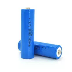 Акумулятор 18650 Li-Ion Vipow ICR18650 TipTop, 1500mAh, 3.7V, Blue Q50/500 Акумулятор 18650 Li-Ion Vipow ICR18650 TipTop, 1500mAh, 3.7V, Blue Q50/500