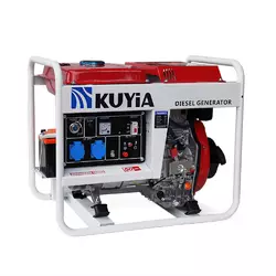 Генератор дизельний Kuyia TM3500CL, однофазний, 110-240V, 50Hz, 2,8-3кВт, об'єм 12,5л Генератор дизельний Kuyia TM3500CL, однофазний, 110-240V, 50Hz, 2,8-3кВт, об'єм 12,5л