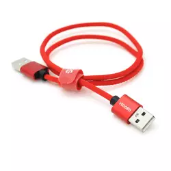 Кабель VEGGIEG UA-0.5, USB 2.0 AM/AM, 0.5m, Red Кабель VEGGIEG UA-0.5, USB 2.0 AM/AM, 0.5m, Red