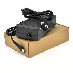 Блок живлення MERLION для ноутбука DELL 19.5V 7.7A штекер 7.4*5.0 мм, довжина 0,9м + кабель живлення Блок живлення MERLION для ноутбука DELL 19.5V 7.7A штекер 7.4*5.0 мм, довжина 0,9м + кабель живлення