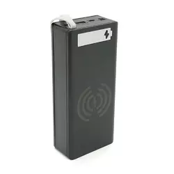 Power bank Voltronic CX16-PD-QI під 16х18650, Wireless charger, Digital display, Output:22.5W, Micro-USB, Type-C, Lightning, ABS, PVC, Black, BOX Power bank Voltronic CX16-PD-QI під 16х18650, Wireless charger, Digital display, Output:22.5W, Micro-USB, Type-C, Lightning, ABS, PVC, Black, BOX