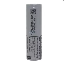 Акумулятор Li-Ion 18650 LG INR18650M26, 2500mAh, 10A, 4.2/3.6/2.5V, GREY, 2 шт в упаковці, ціна за 1 шт Акумулятор Li-Ion 18650 LG INR18650M26, 2500mAh, 10A, 4.2/3.6/2.5V, GREY, 2 шт в упаковці, ціна за 1 шт