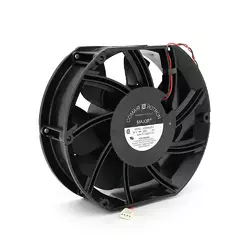 Кулер для охолодження серверних БП MAJOR Modrl JQ24K6QDLX DC sleeve fan 2pin під паяння - 150*150*25мм, 24V/1.6A, 2600об/хв Q24 Кулер для охолодження серверних БП MAJOR Modrl JQ24K6QDLX DC sleeve fan 2pin під паяння - 150*150*25мм, 24V/1.6A, 2600об/хв Q24