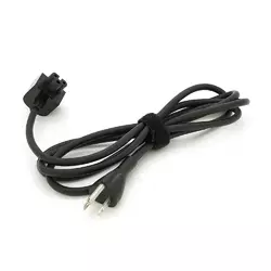 Кабель живлення USA 1m, 0.5mm, PC-184/2 B-C5 для ноутбука (американський роз'єм), Black, OEM Q25 Кабель живлення USA 1m, 0.5mm, PC-184/2 B-C5 для ноутбука (американський роз'єм), Black, OEM Q25