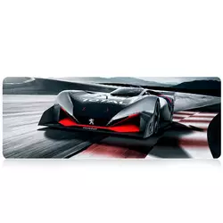 Килимок 300*700 тканинний Peugeot з боковою прошивкою, товщина 2 мм, Black, Пакет Килимок 300*700 тканинний Peugeot з боковою прошивкою, товщина 2 мм, Black, Пакет