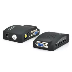 Конвертер VGA (IN) на VGA(OUT), S-Video TV(IN), RCA(IN), Box Конвертер VGA (IN) на VGA(OUT), S-Video TV(IN), RCA(IN), Box