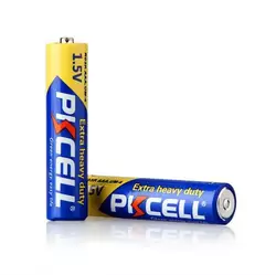 Батарейка сольова PKCELL 1.5V AAA/R03, 2 штуки shrink ціна за shrink, Q20/600
