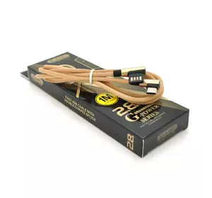 Кабель iKAKU KSC-028 JINDIAN charging data cable for Type-C, Gold, довжина 1м, 2.4A, BOX Кабель iKAKU KSC-028 JINDIAN charging data cable for Type-C, Gold, довжина 1м, 2.4A, BOX