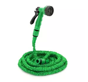 Шланг Садовий KY-150G, 5-15м/50ft, + розпилювач, насадка на кран,Green, Box Шланг Садовий KY-150G, 5-15м/50ft, + розпилювач, насадка на кран,Green, Box