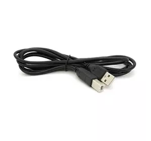 Кабель USB 2.0 AM/BM, 1.5m, чорний, Пакет Q500 Кабель USB 2.0 AM/BM, 1.5m, чорний, Пакет Q500
