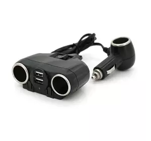 АЗУ розгалужувач Olesson 1630, 12V-3*12V+2*USB, Black, Blister АЗУ розгалужувач Olesson 1630, 12V-3*12V+2*USB, Black, Blister