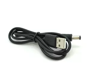 Кабель для планшета USB2.0(M)=> 5.5/2.1mm(M), 0,7м, Black, OEM Кабель для планшета USB2.0(M)=> 5.5/2.1mm(M), 0,7м, Black, OEM