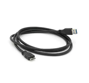 Кабель Usb 3.0 AM to Micro-B, 1.5m, для жорстких дисків, Black Кабель Usb 3.0 AM to Micro-B, 1.5m, для жорстких дисків, Black