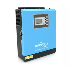 Гібридний інвертор TOMMATECH TT-NEW1K-12, 1000W, 12V ток заряда 20/10А ШИМ Гібридний інвертор TOMMATECH TT-NEW1K-12, 1000W, 12V ток заряда 20/10А ШИМ