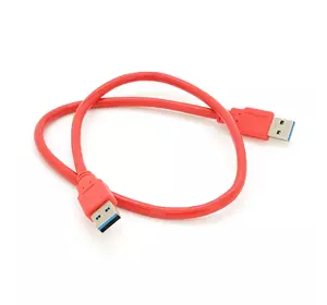 Кабель USB 3.0 AM + AM 0.6м, RED Кабель USB 3.0 AM + AM 0.6м, RED