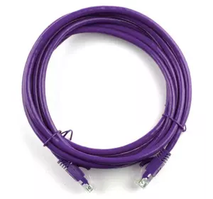 Патч-корд литий RITAR, UTP, RJ45, Cat.5e, 10m, фіолетовий, Cu (мідь) Патч-корд литий RITAR, UTP, RJ45, Cat.5e, 10m, фіолетовий, Cu (мідь)
