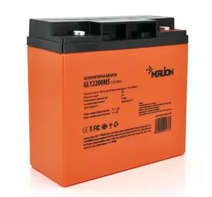 Акумуляторна батарея MERLION GL12200M5 12 V 20 Ah ( 180 x 78 x 165 (168) ) Orange Q4