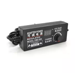 Адаптер живлення з регулюванням 9-24V 5A, штекер 5,5 * 2,5, LED - індикація Адаптер живлення з регулюванням 9-24V 5A, штекер 5,5 * 2,5, LED - індикація