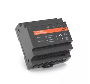 Блок живлення EuroPower EP-PS-12060DIN, 12V/5A (60W) на DIN-рейку, пластик, 89x92x56 mm Блок живлення EuroPower EP-PS-12060DIN, 12V/5A (60W) на DIN-рейку, пластик, 89x92x56 mm