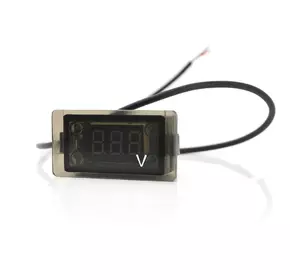 Цифровий вольтметр вологозахищений IP65, діапазон вимірювань 4 -30V, Blue Цифровий вольтметр вологозахищений IP65, діапазон вимірювань 4 -30V, Blue
