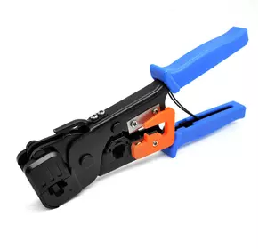 Інструмент Merlion SK-268E для обтискання RJ-45 (8P8C) та RJ-12/11 (6P8C),сині Інструмент Merlion SK-268E для обтискання RJ-45 (8P8C) та RJ-12/11 (6P8C),сині