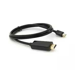 Конвертер mini Display Port (тато) на HDMI (тато) 1m (пакет) Конвертер mini Display Port (тато) на HDMI (тато) 1m (пакет)