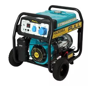 Генератор бензиновий FGL 8000LE, 1-фазний 230V, 50Hz, 8.1kVA/6.5kW, бак 28 л, витрата 2.6 л/год, пуск: ручний/стартер, 720х530х610 мм, 78 кг Генератор бензиновий FGL 8000LE, 1-фазний 230V, 50Hz, 8.1kVA/6.5kW, бак 28 л, витрата 2.6 л/год, пуск: ручний/стартер, 720х530х610 мм, 78 кг