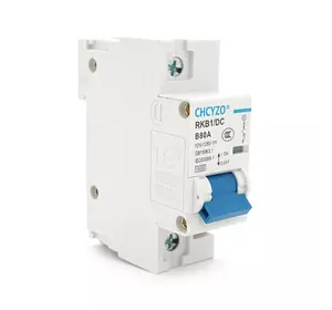 Автоматичний вимикач постійного струму CHCYZO RKB1/DC-B80, 1P, 80A, 12-125V Автоматичний вимикач постійного струму CHCYZO RKB1/DC-B80, 1P, 80A, 12-125V