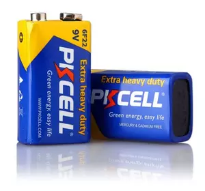 Батарейка сольова PKCELL 9V / 6F22, крона, 1 штука shrink ціна за shrink, Q10/500