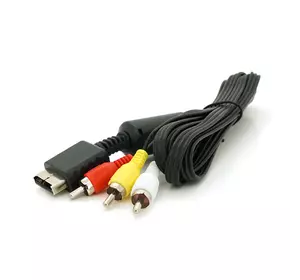 Композитний кабель AV для PlayStation PS2, 1.8м Композитний кабель AV для PlayStation PS2, 1.8м