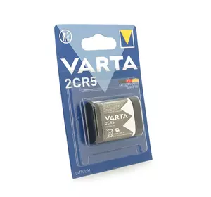 Батарейка літієва Varta 2CR5 (6203), 6V, Blister Батарейка літієва Varta 2CR5 (6203), 6V, Blister
