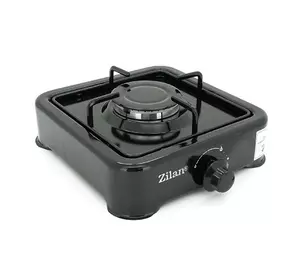 Газова плита Zilan ZLN0018, 1 комфорка, Black Газова плита Zilan ZLN0018, 1 комфорка, Black