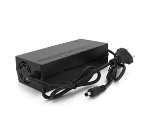 Зарядний пристрій для акумуляторів LiFePo4 36V(43.8V),12S,3A,штекер 5.5*2.5,з індикацією,BOX Зарядний пристрій для акумуляторів LiFePo4 36V(43.8V),12S,3A,штекер 5.5*2.5,з індикацією,BOX