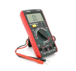 Мультиметр ANENG DT9205A, вимірювання: V, A, R, C, T, функція hFE Мультиметр ANENG DT9205A, вимірювання: V, A, R, C, T, функція hFE