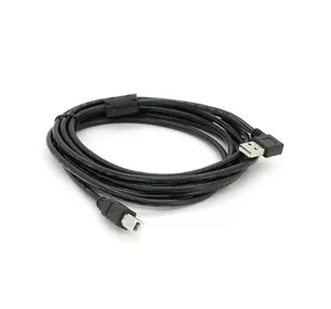 Кабель USB 2.0 RITAR AM/BM, 3.0m, кутовий 90°, чорний Кабель USB 2.0 RITAR AM/BM, 3.0m, кутовий 90°, чорний