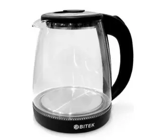 Електричний чайник BITEK BT-3110, з підсвічуванням, 2400W, 1.8L, Black Електричний чайник BITEK BT-3110, з підсвічуванням, 2400W, 1.8L, Black