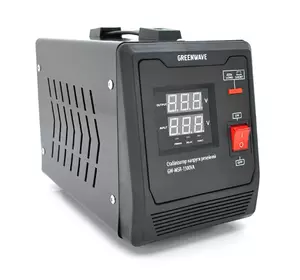 Стабілізатор напруги релейний Green Wave Mauser 1500VA (1050Вт), 1xShuko, DC140-260V, AC220±8%, BOX, Q4 Стабілізатор напруги релейний Green Wave Mauser 1500VA (1050Вт), 1xShuko, DC140-260V, AC220±8%, BOX, Q4