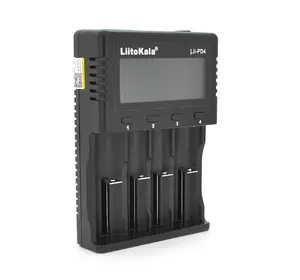 ЗП універсальний Liitokala PD4, 4 канали, LCD дисплей, підтримує Li-ion, Ni-MH і Ni-Cd AA (R6), ААA (R03), AAAA, С (R14)