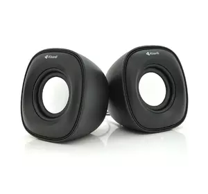 Колонки 2.0 Kisonli V350 для ПК і ноутбука, USB + 3.5mm, 2x1,5W, 20Hz- 20KHz, Black, BOX, Q60 Колонки 2.0 Kisonli V350 для ПК і ноутбука, USB + 3.5mm, 2x1,5W, 20Hz- 20KHz, Black, BOX, Q60